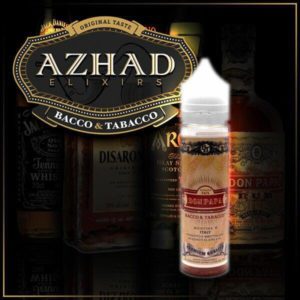 azhad's bacco e tabacco per sigaretta elettronica Azhad&#8217;s Bacco e Tabacco per Sigaretta Elettronica azhad elixir bacco e tabacco 300x300